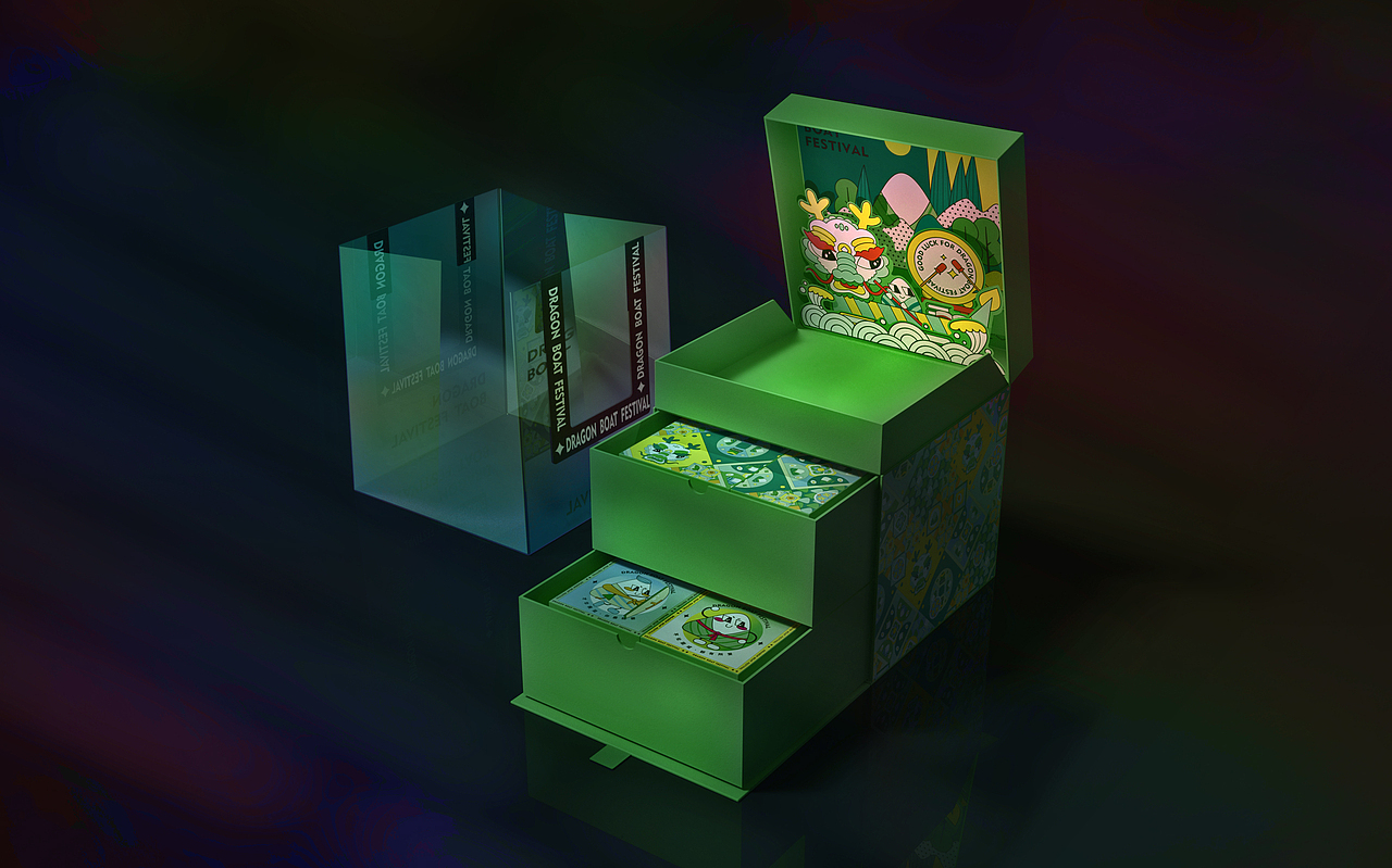 喜柿文创2022年端午视觉IP和礼盒出炉啦!