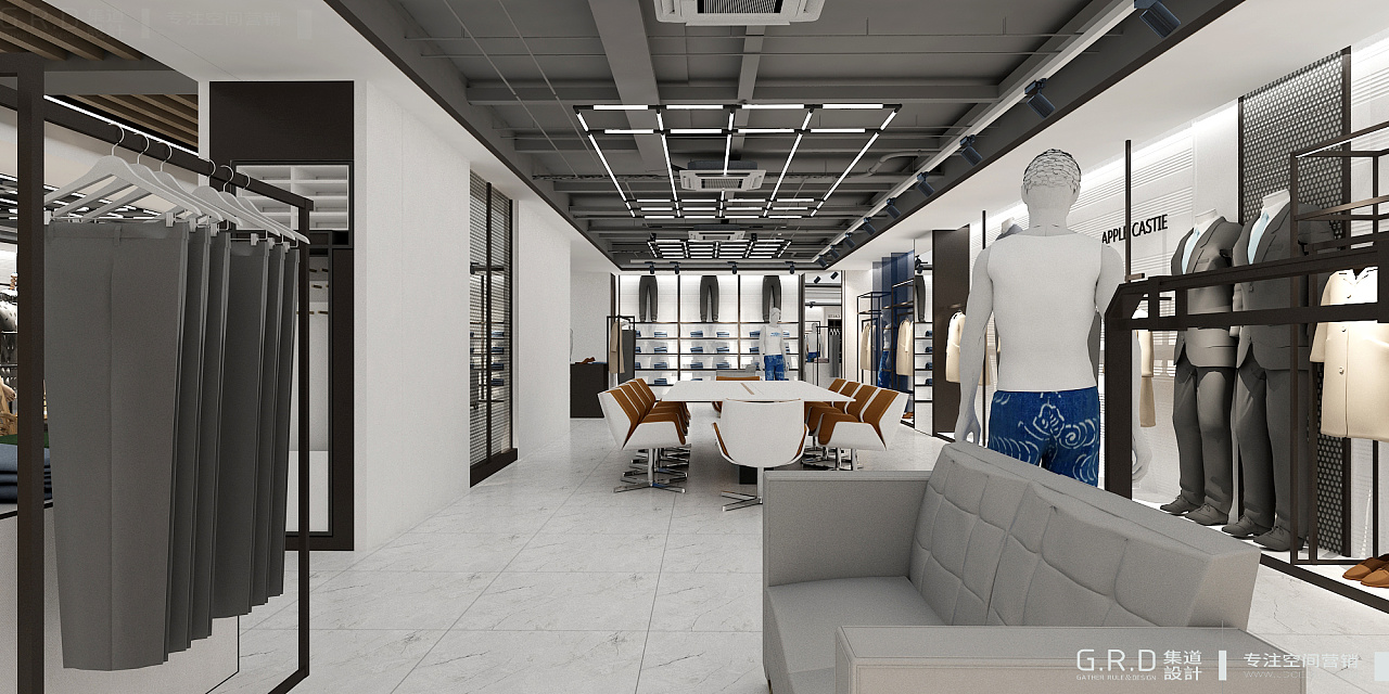 服装公司 板房展厅设计