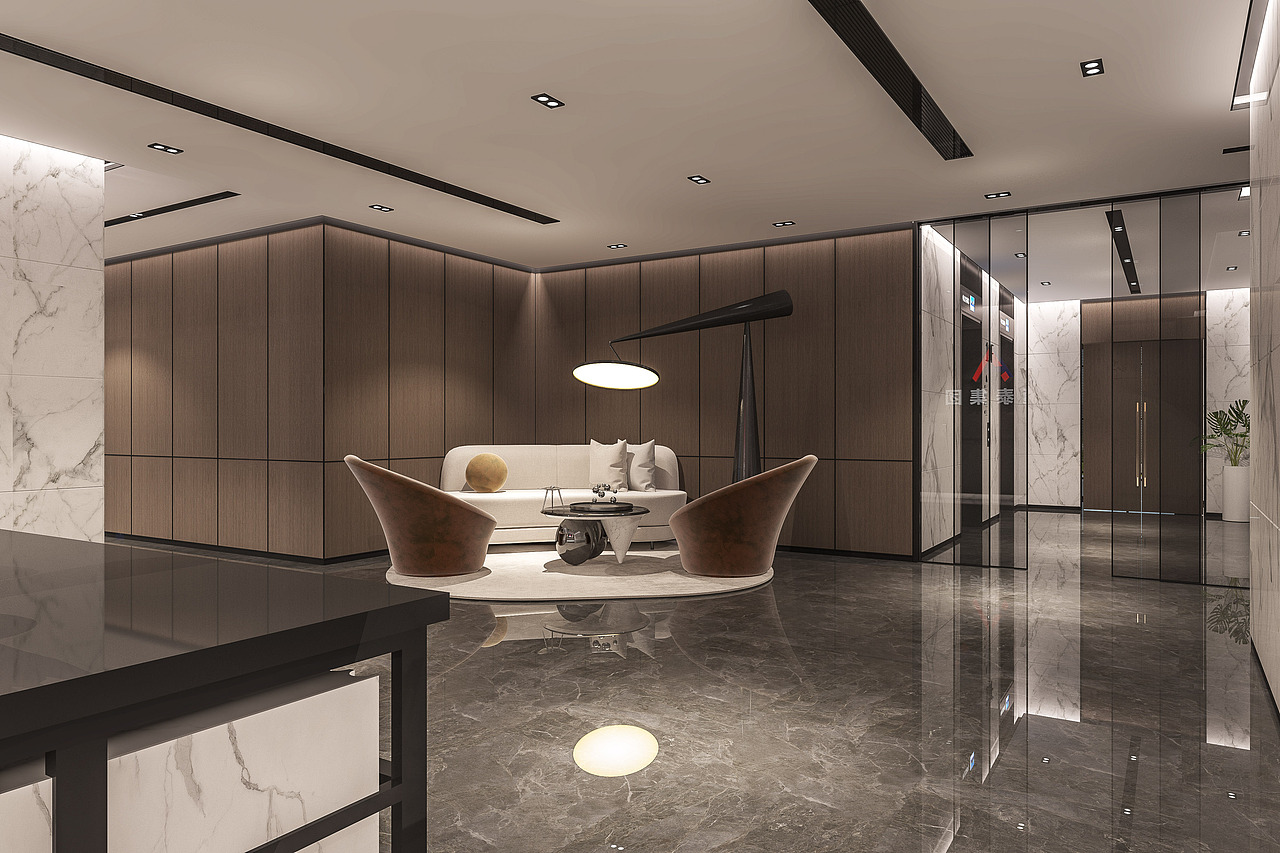 办公项目:集团总部办公楼空间设计