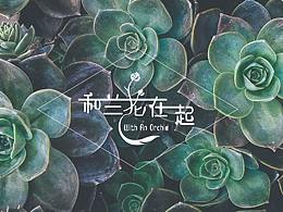 和兰花在一起
