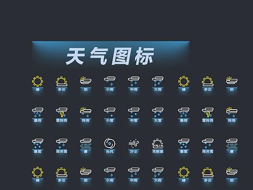 [每日练习] 一组天气图标 2020.3.29