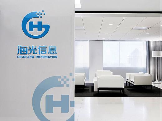 LOGO设计 海光信息标志----信息/科技 标志设计