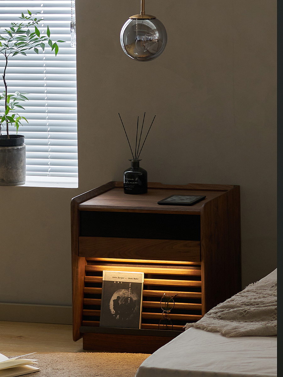 余音床头柜丨实木家具产品设计（图ZMzQzOTczMDY0） - 生活用品 - 站酷设计师小康的锅原创素材 - 站酷ZCOOL