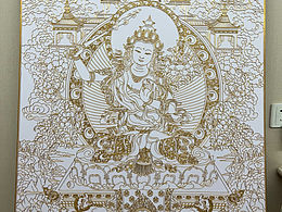 文殊菩萨 掐丝珐琅