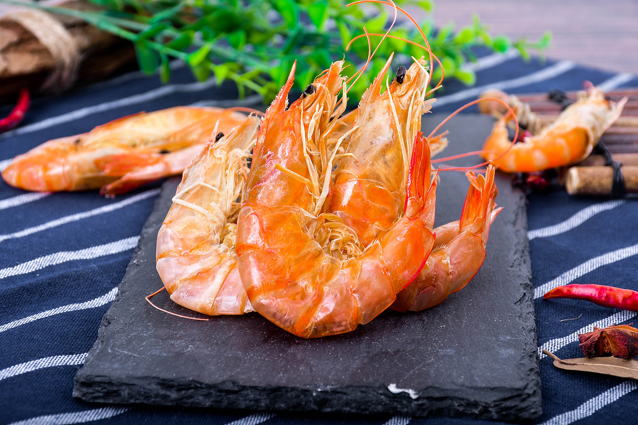 大虾、虾干摄影/电商摄影