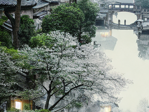 #WOW#AI创作实验室#江南水乡（个人主页-ZNjIzOTMyMzY=） - AI作品 - 站酷设计师Z867668485原创素材 - 站酷ZCOOL