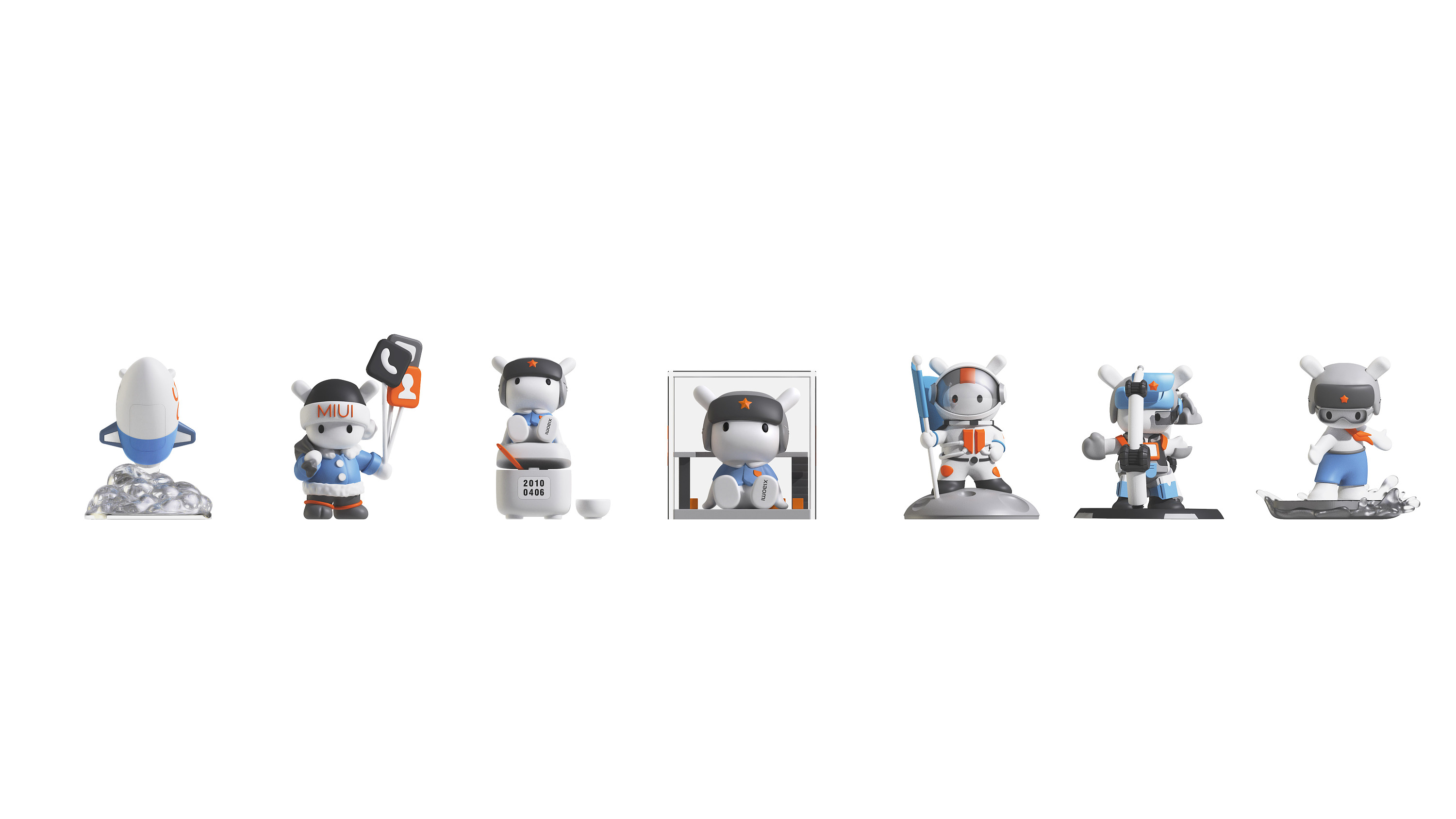 小米十周年 米兔系列玩偶产品图鉴