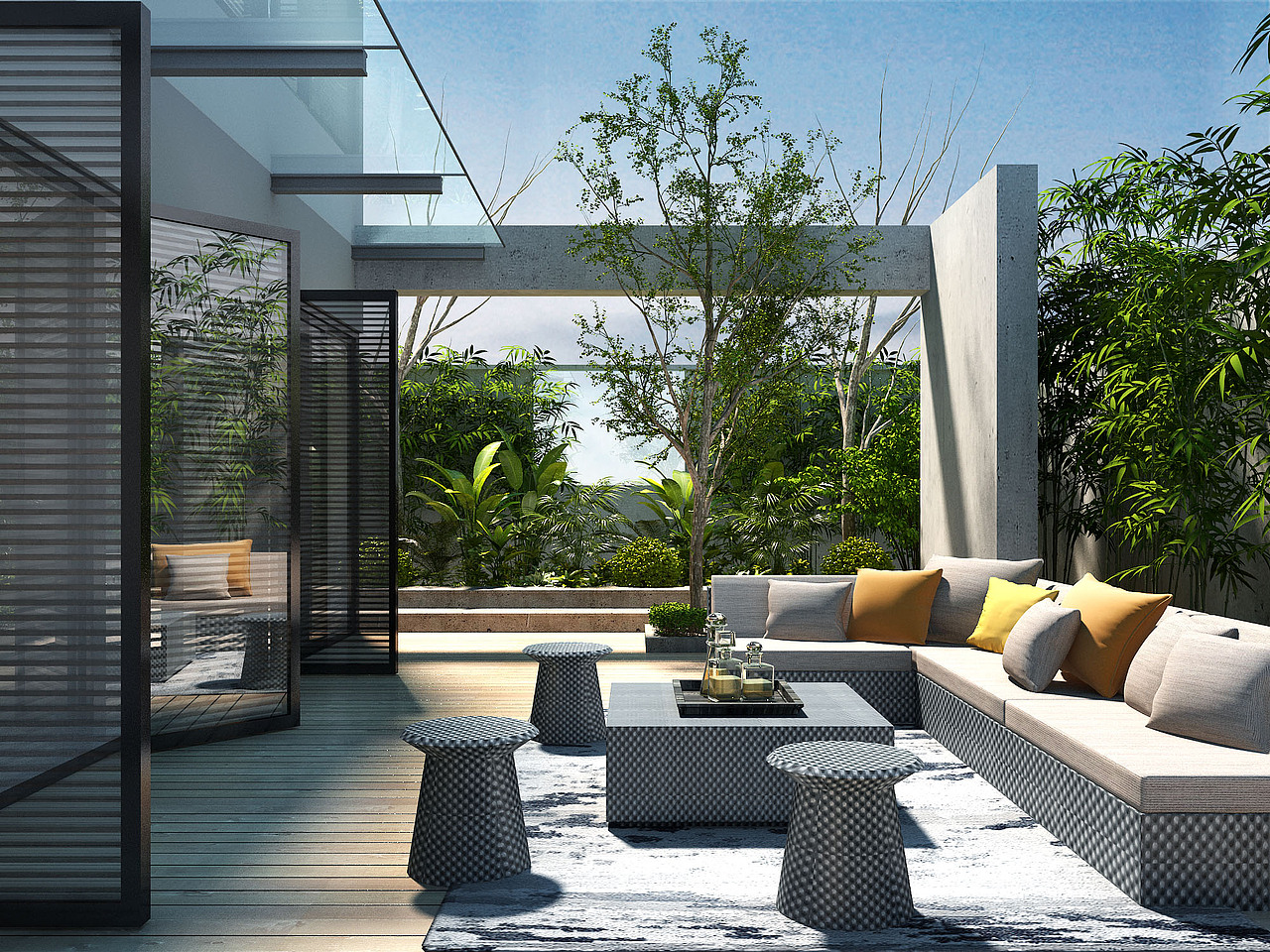 小景观效果图案例