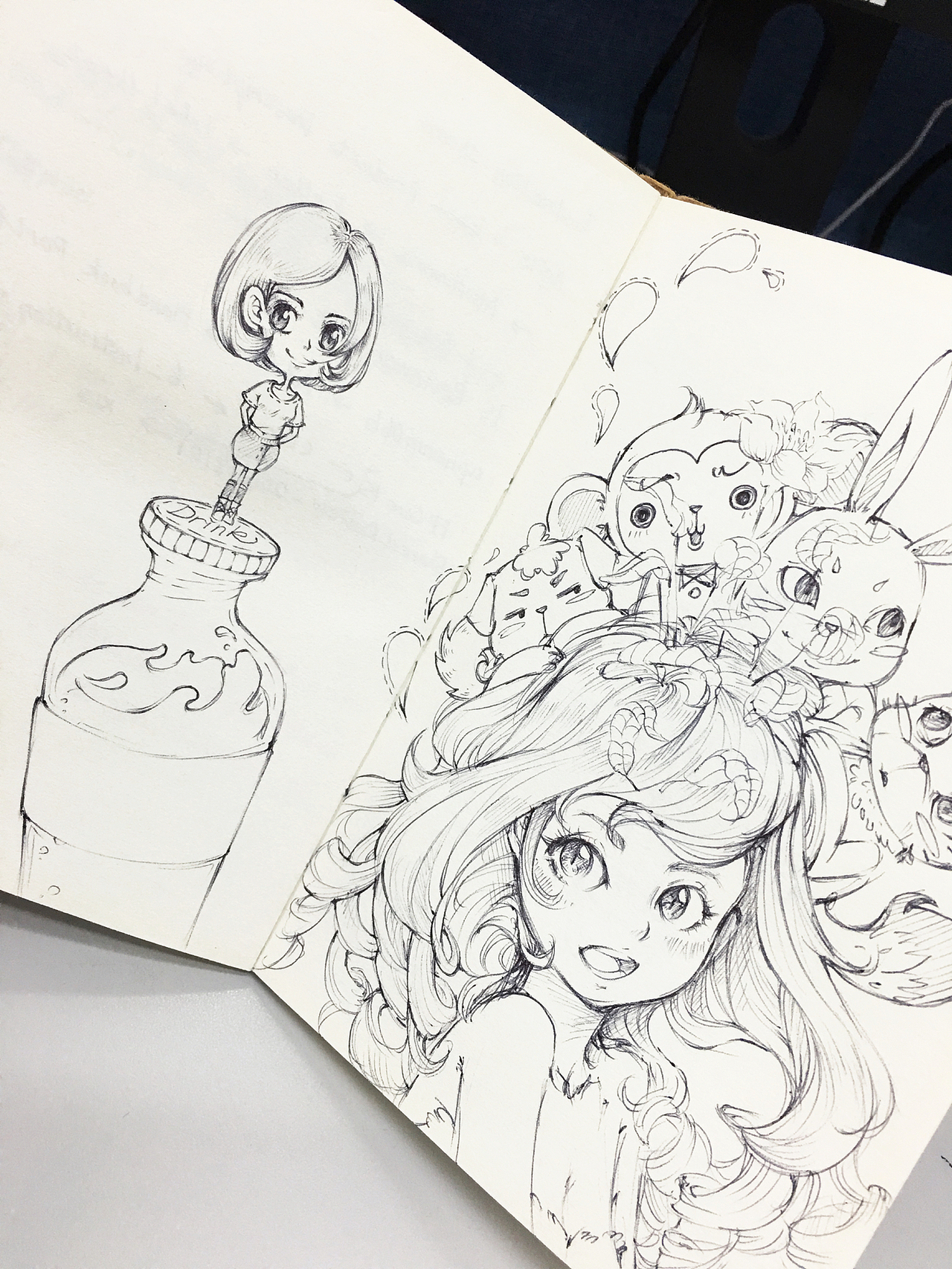 笔记本小涂鸦～（图ZMzg4NTgwMjQ=） - 新锐潮流插画 - 站酷设计师amuamu原创素材 - 站酷ZCOOL