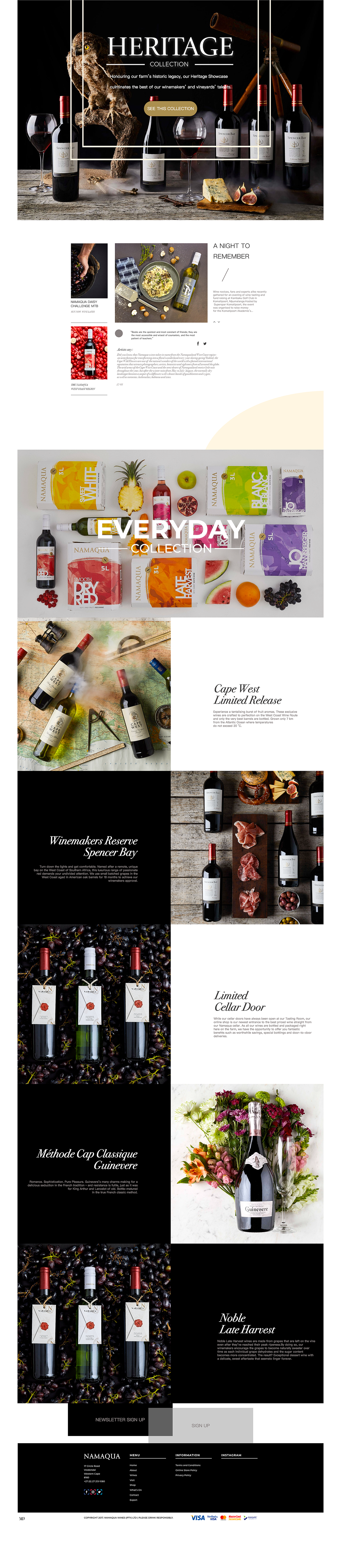 NAMAQUA红酒电商REDESIGN（图ZMTc3OTA0NTYw） - 电商 - 站酷设计师Hakeep原创素材 - 站酷ZCOOL