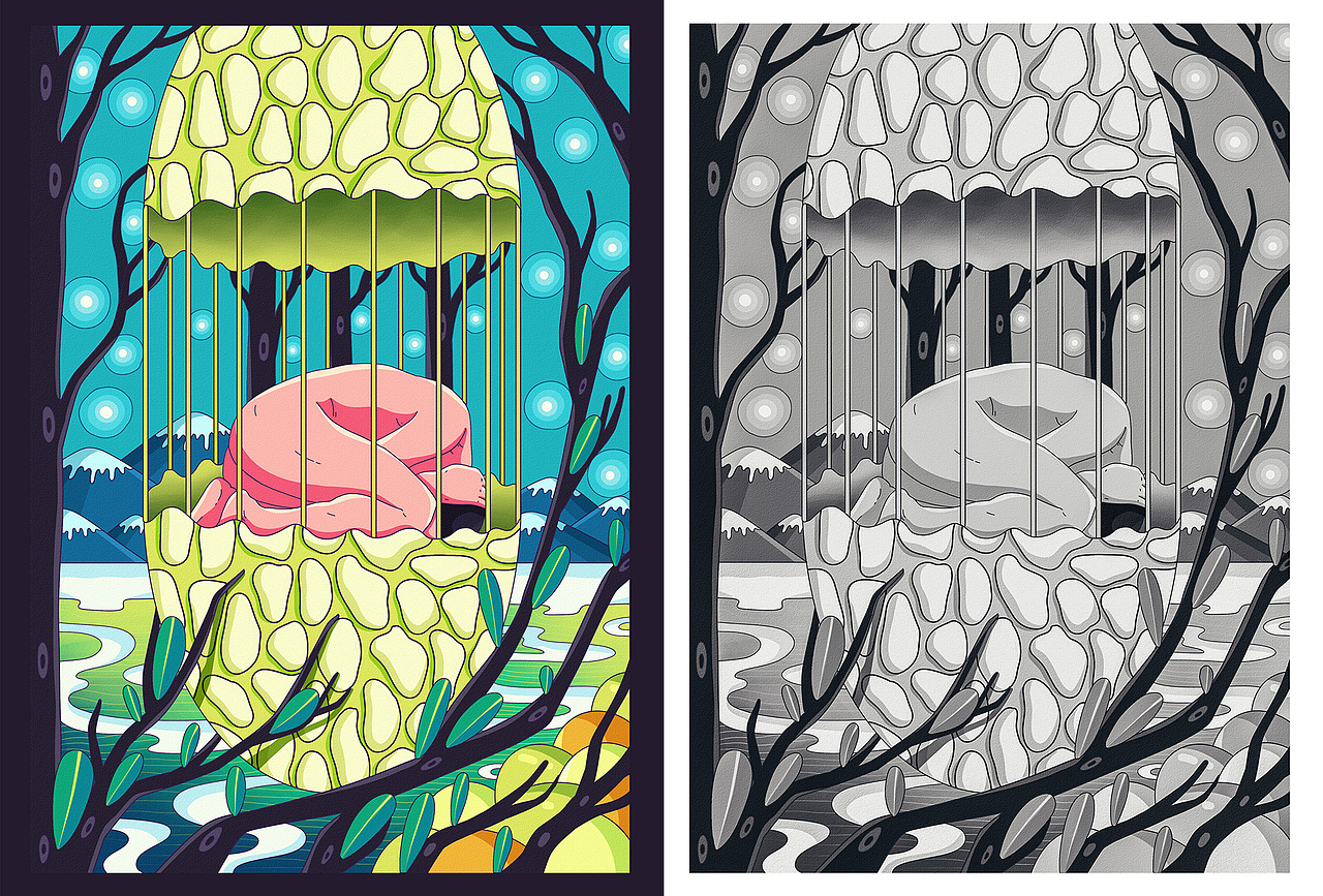 2019年度不完全整理（图ZMTkxMzM5MTcy） - 创作习作 - 站酷设计师插画师卷耳原创素材 - 站酷ZCOOL