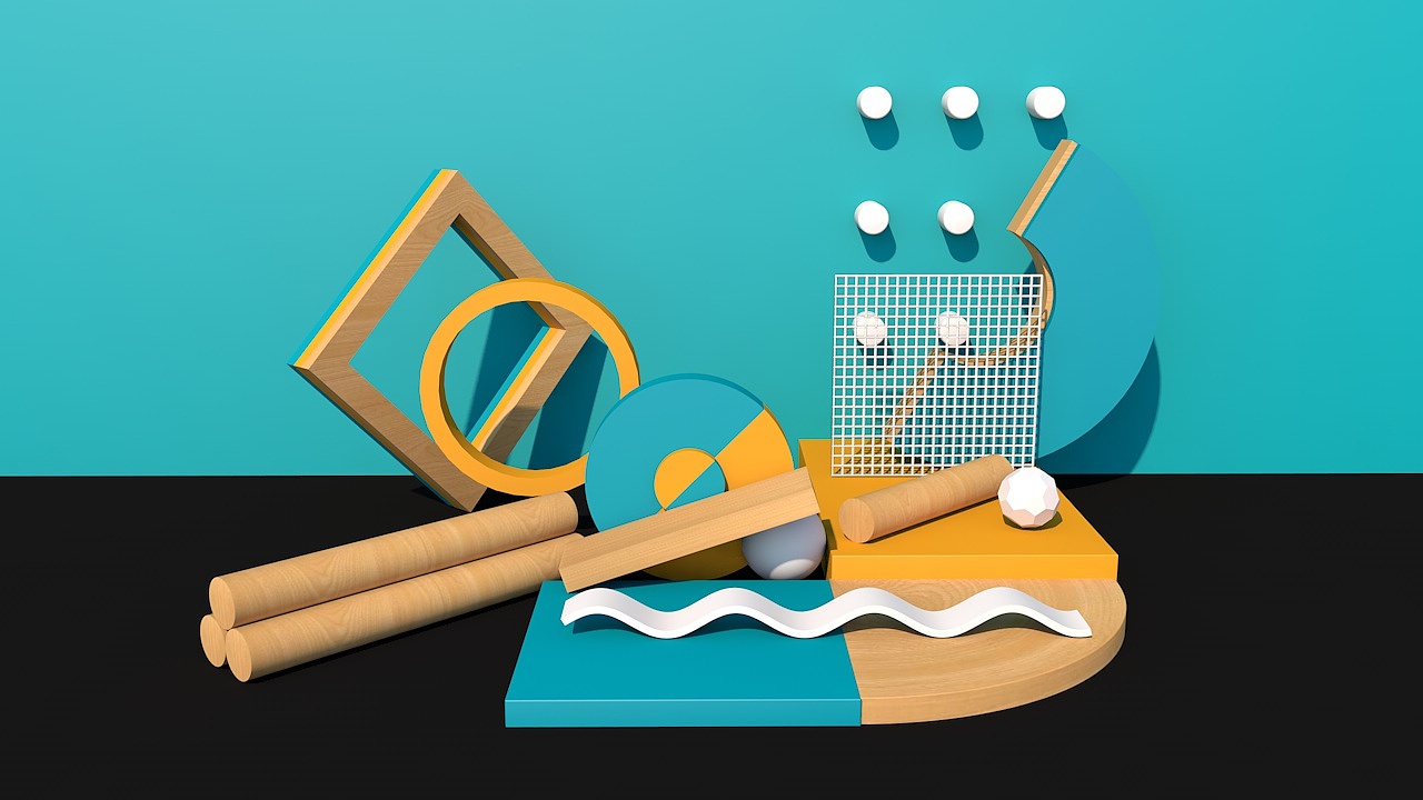 c4d 基础模型搭建 - 原创作品 - 站酷(zcool)