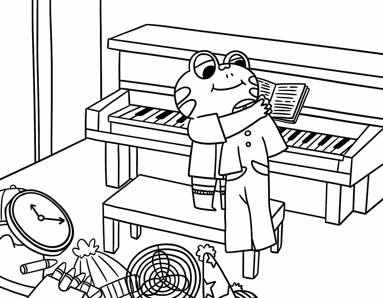 黑白儿童绘本故事集