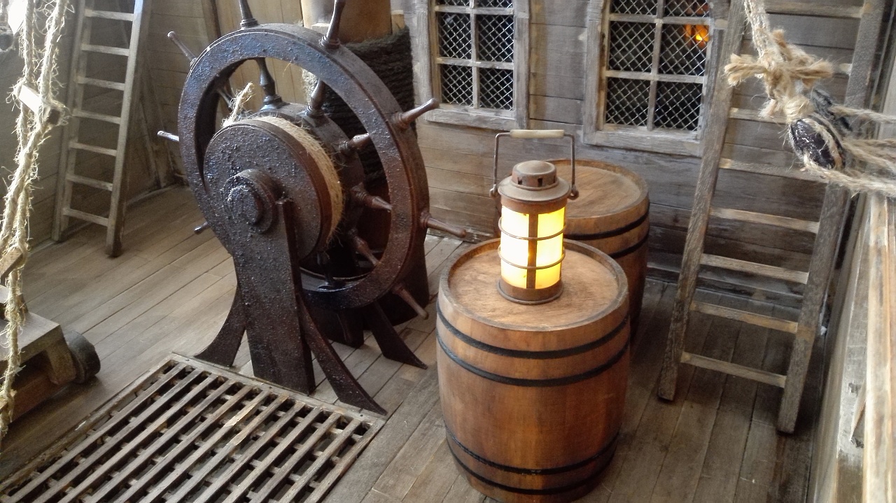 海盗船甲板制作配套1/6兵人