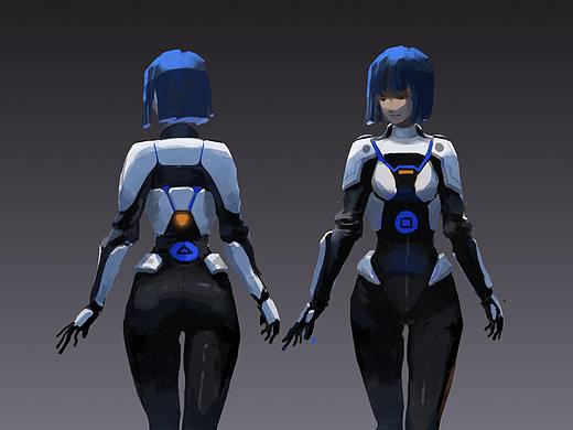 DualSense ps5手柄拟人化