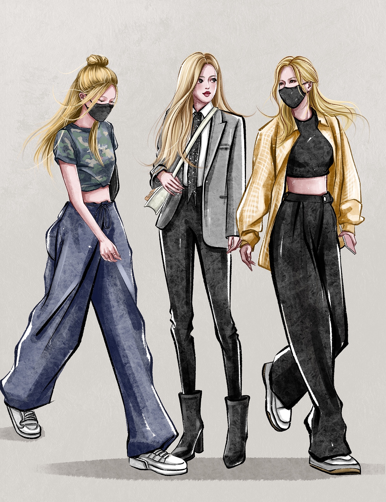 时尚插画|bp系列