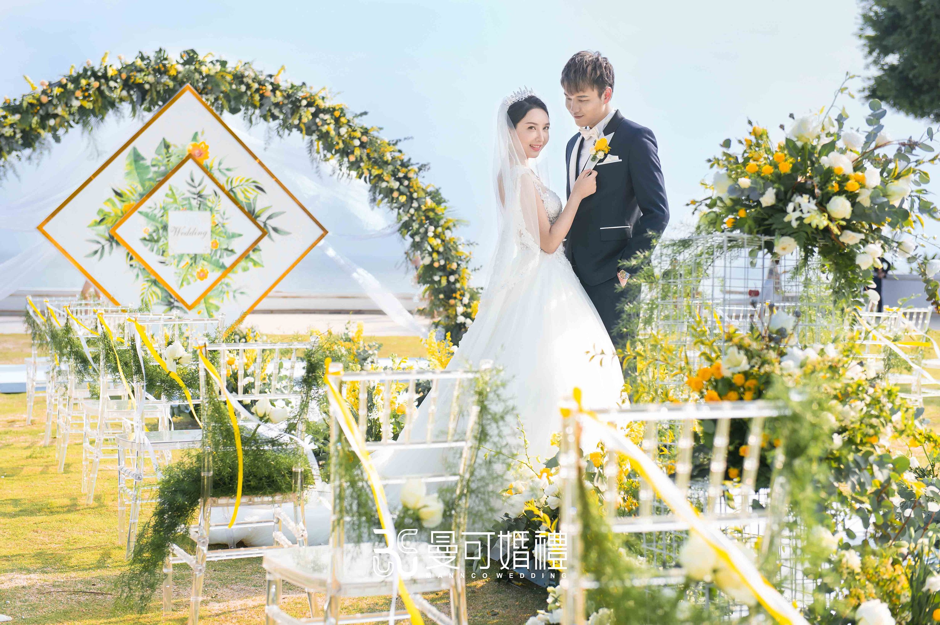 深圳西式户外婚礼作品