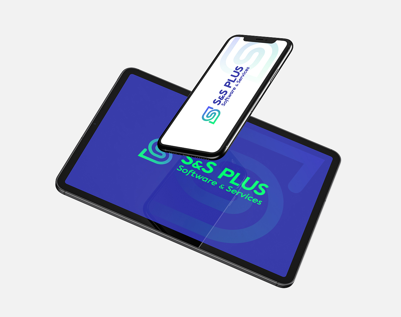Brand design - S&S PLUS Software & Services（图ZMjg2OTgwMjA0） - Logo - 站酷设计师rauli_design原创素材 - 站酷ZCOOL