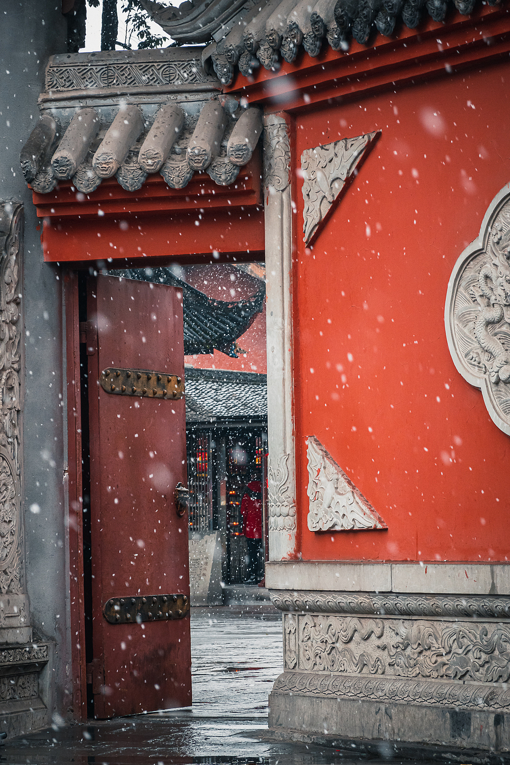 成都文殊院里的故宫感