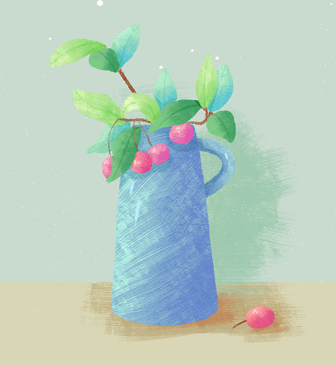 小植物（图ZMjcyNzQ1MjQ0） - 绘本 - 站酷设计师叶子315原创素材 - 站酷ZCOOL