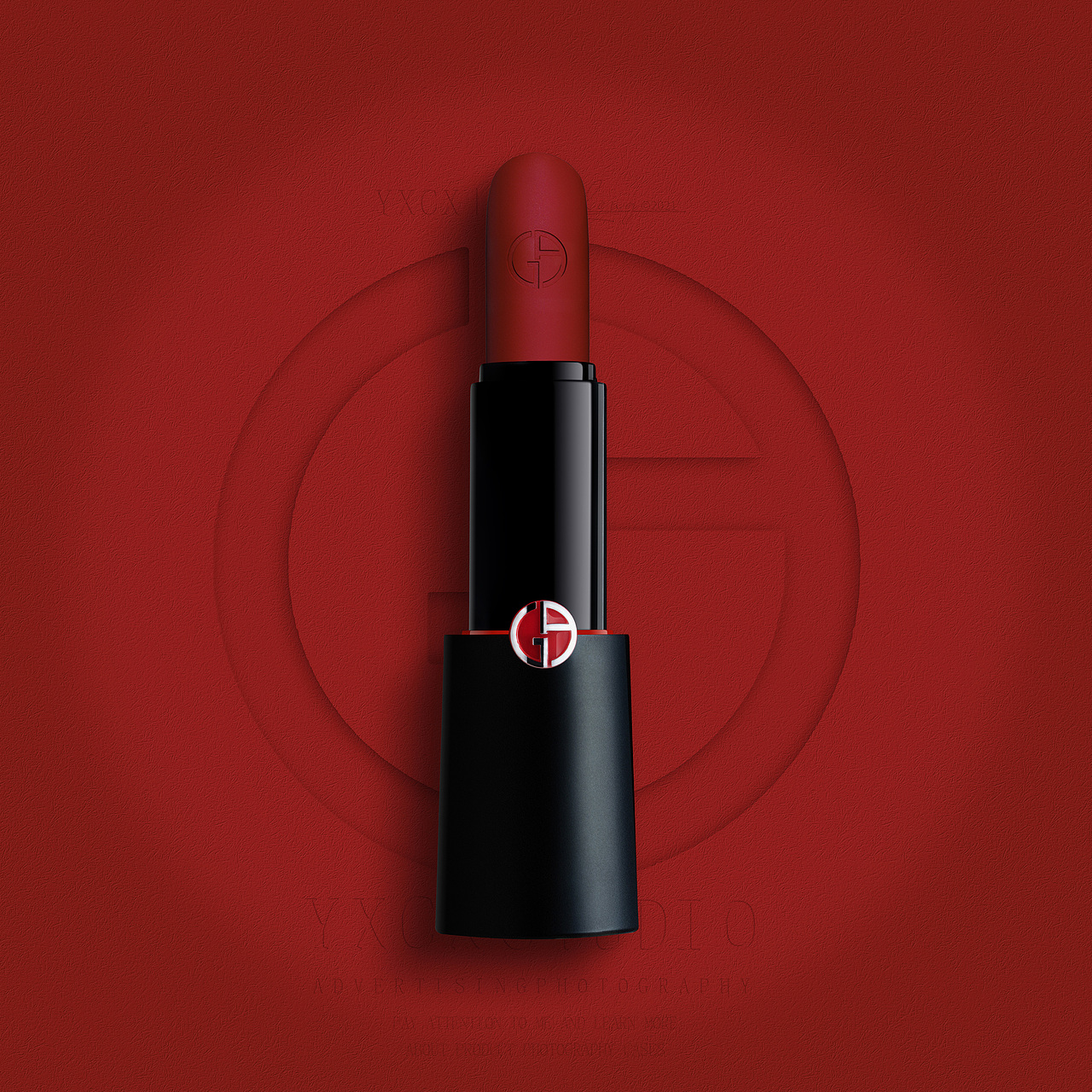Amani阿玛尼|红黑管哑光唇膏拍摄|口红拍摄|商业摄影
