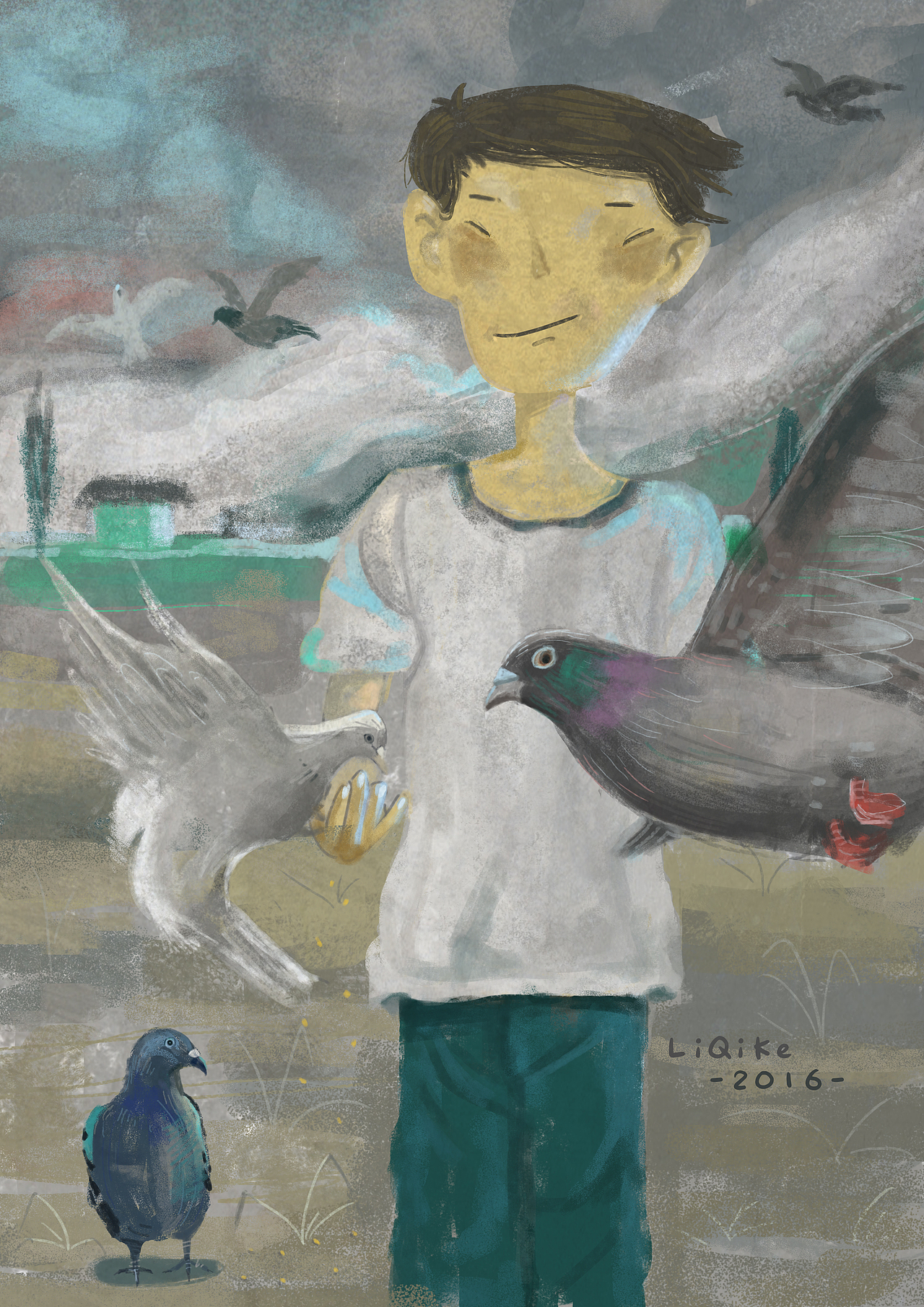 小小画～（图ZNTM4MjcyMjQ=） - 商业插画 - 站酷设计师插画称称原创素材 - 站酷ZCOOL
