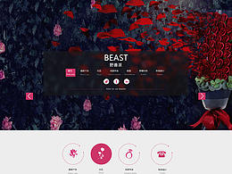 单纯的静态网页