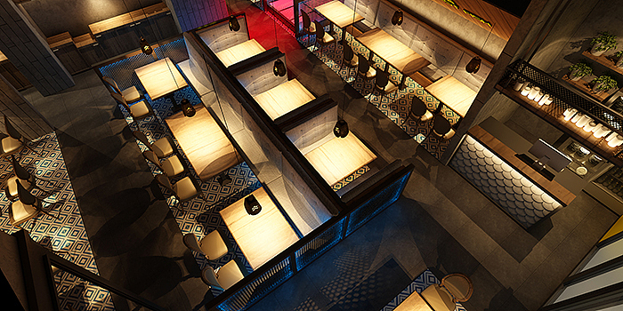 鱼主题餐厅火锅店|成都新东家设计公司