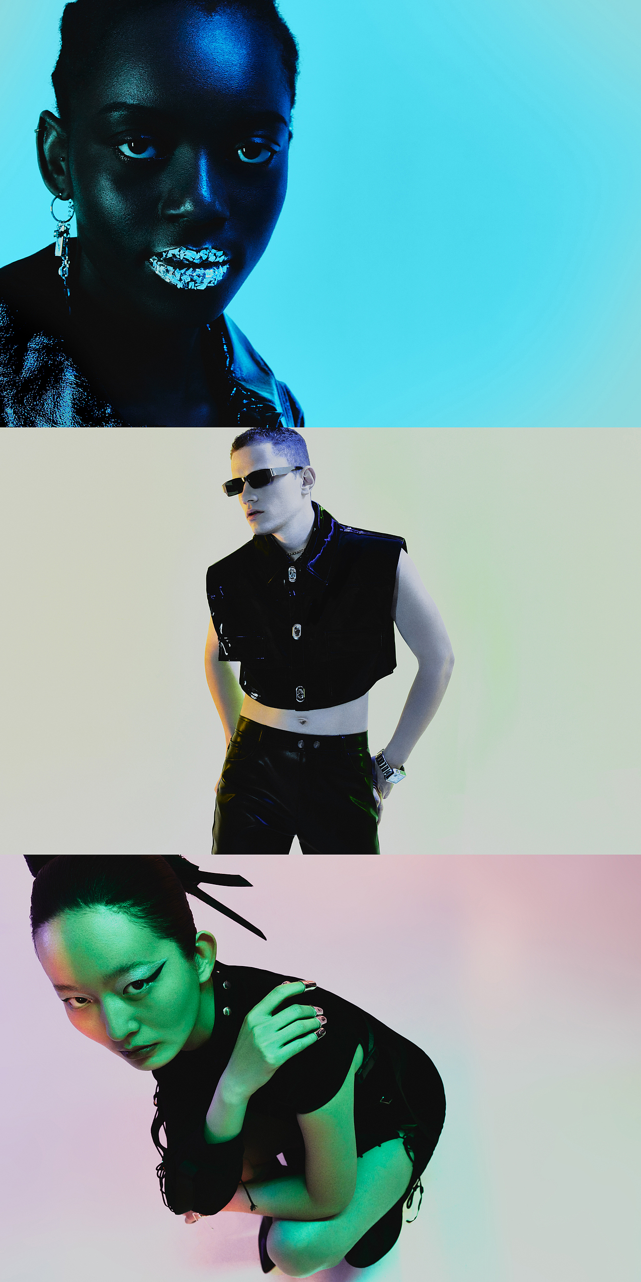 Color 全人种未来感色彩时装大片