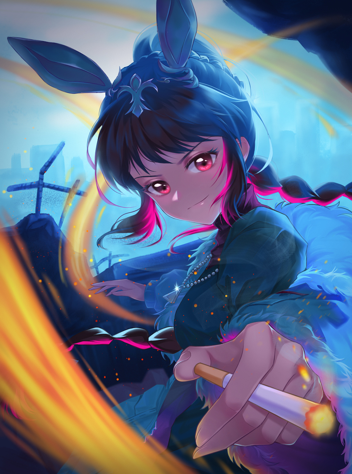 24举报1分享原创作品插画创作习作二次元动漫游戏迷你世界 华为游戏