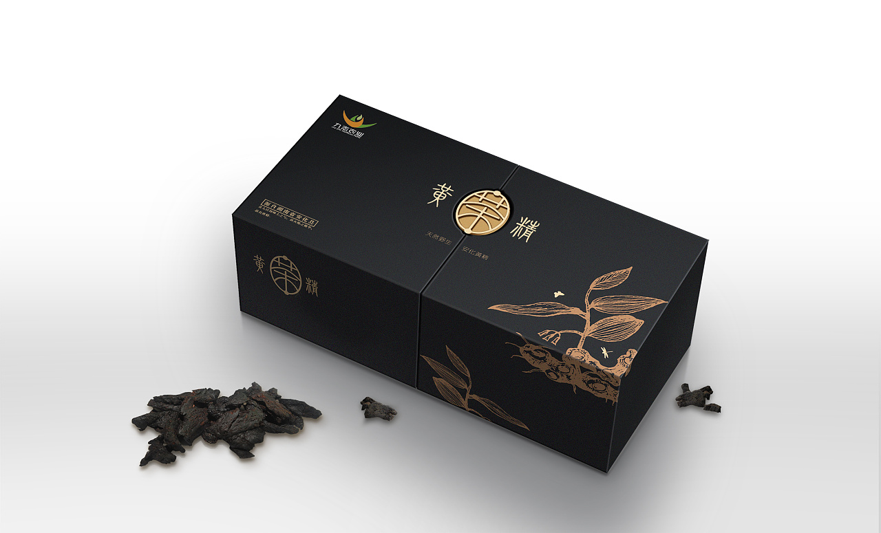 黄精茶包装|平面|包装|菲凡设计 - 原创作品 - 站酷 (zcool)