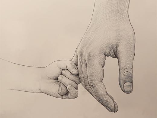 父亲节插画