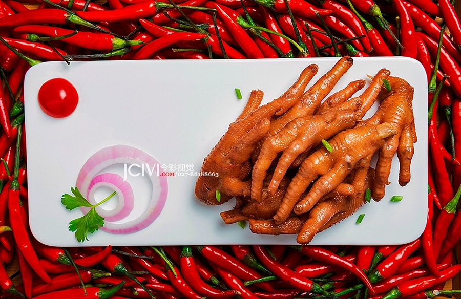 武汉菜品摄影 食品摄影 菜单画册拍摄 图册拍摄 美食拍照 熟食摄影 卤菜摄影 鸭脖拍摄-今彩视觉（图ZNTk1MzAwMjA=） - 产品摄影 - 站酷设计师短视频拍摄今彩原创素材 - 站酷ZCOOL