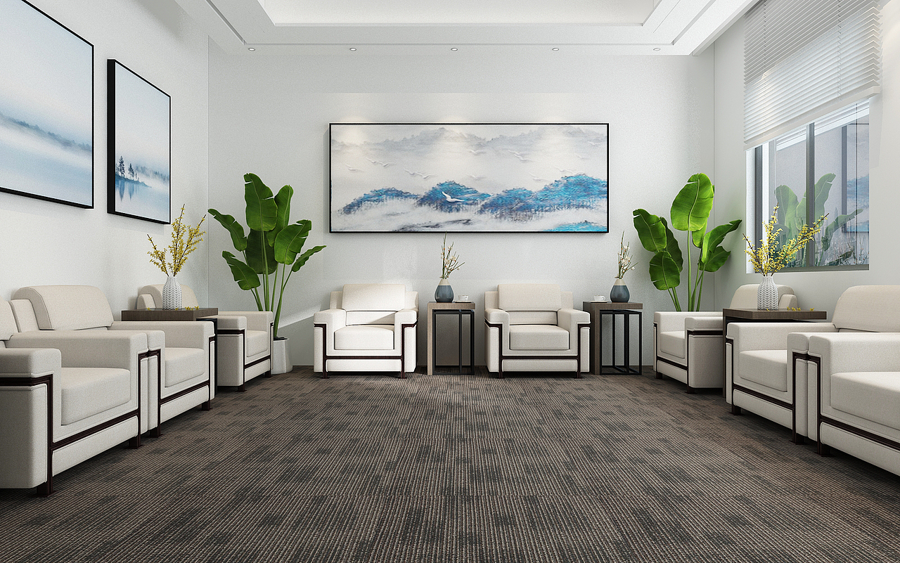 中铁建会议室改造（图ZMjA0MDgyOTg0） - 家装设计 - 站酷设计师西安对白工作室原创素材 - 站酷ZCOOL