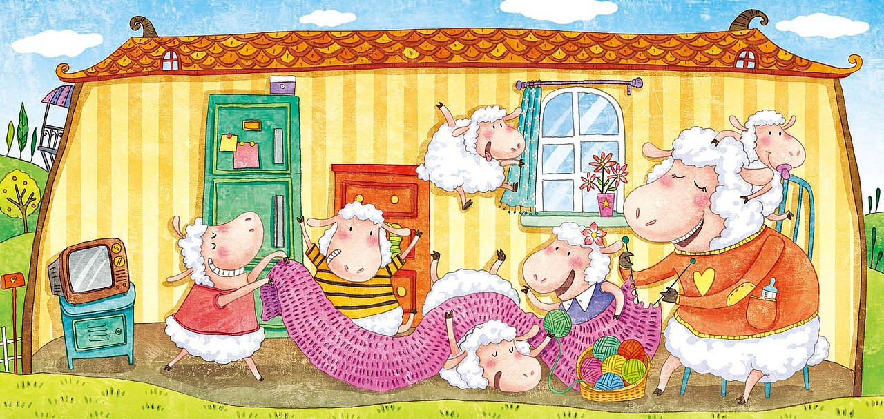 儿插绘本（图ZMTMyNTA2MDky） - 儿童插画 - 站酷设计师李艳伟0703原创素材 - 站酷ZCOOL