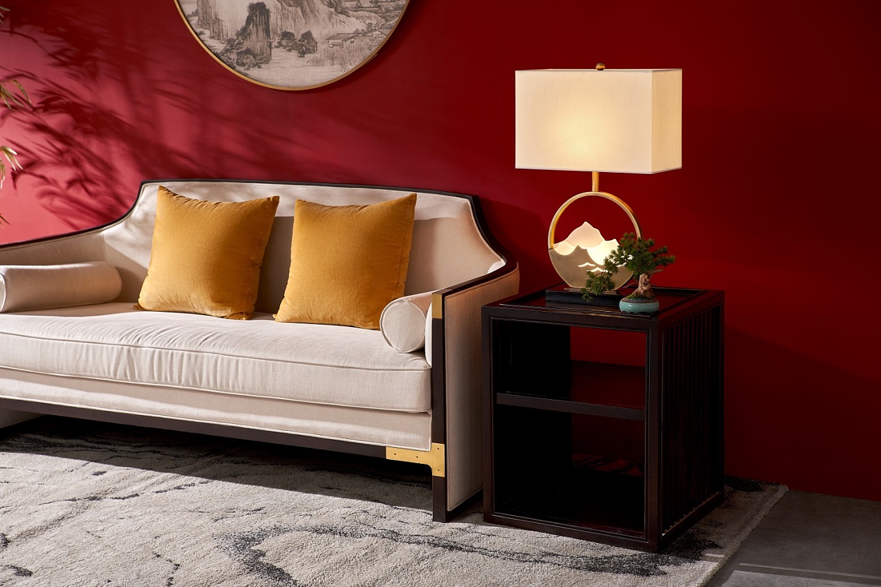 新中式台灯场景