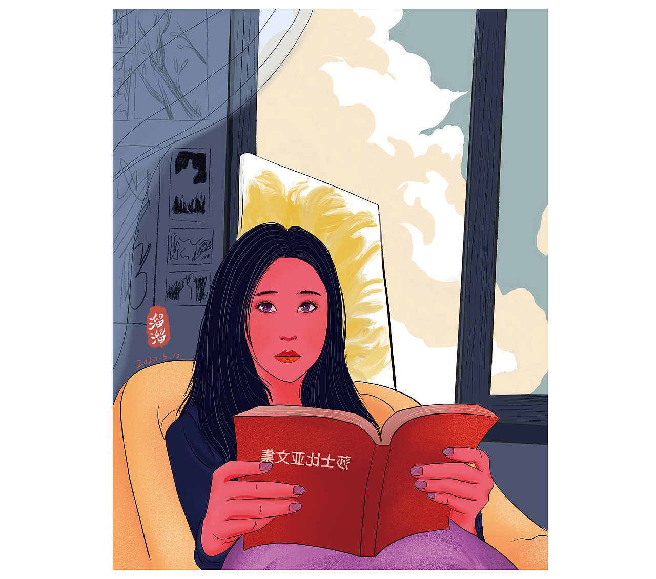 插画（图ZMjA2MjExMzk2） - 创作习作 - 站酷设计师木木溜溜原创素材 - 站酷ZCOOL