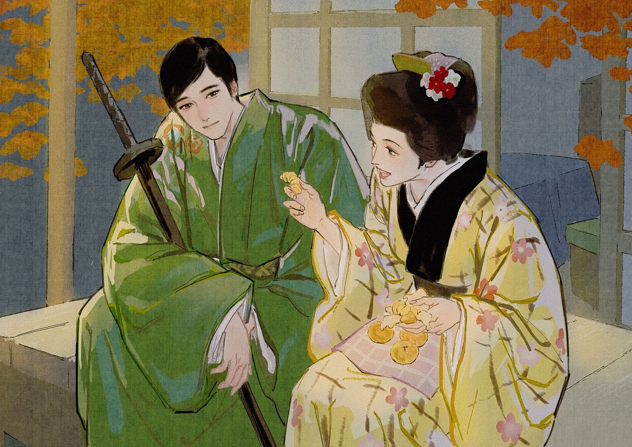 国风插画（图ZMzYxNDQyMTcy） - 艺术插画 - 站酷设计师一只咸水母原创素材 - 站酷ZCOOL