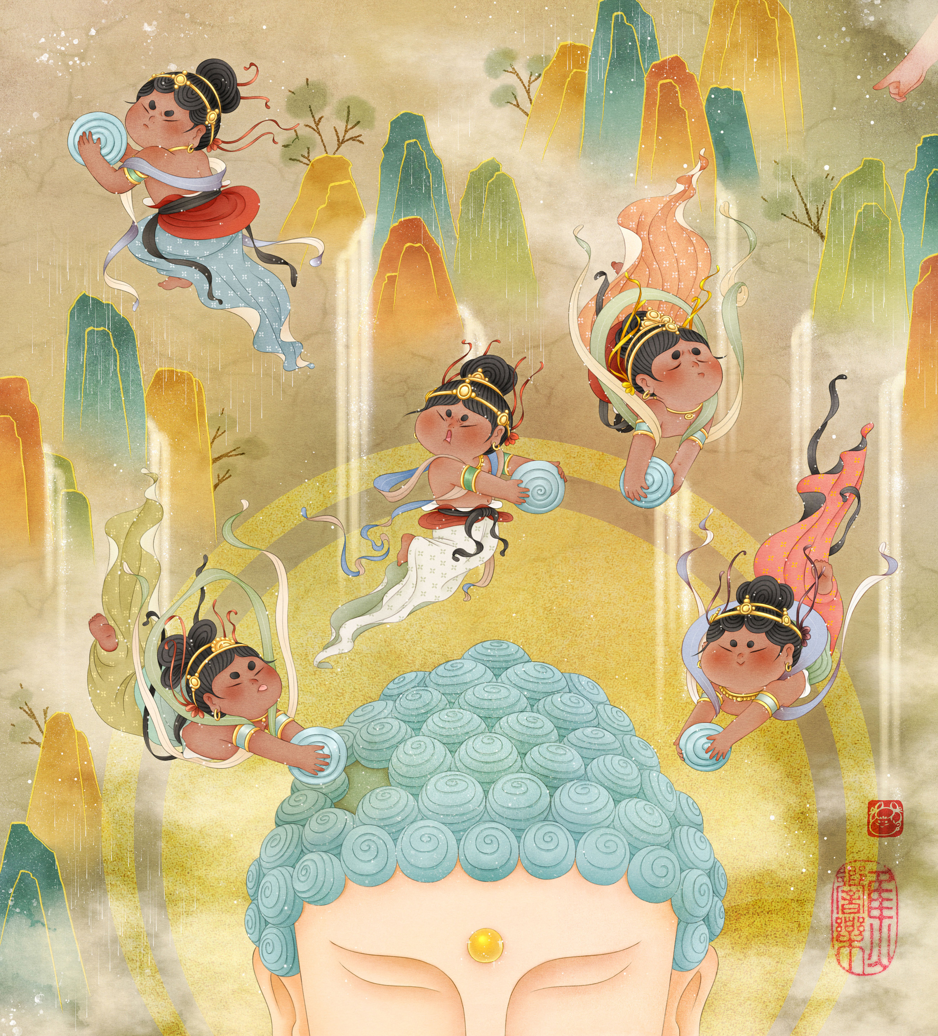 小胖黑妞!|插画|创作习作|焦响乐 - 原创作品 - 站酷 (zcool)