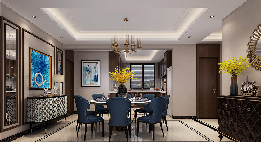 港式风格设计效果图