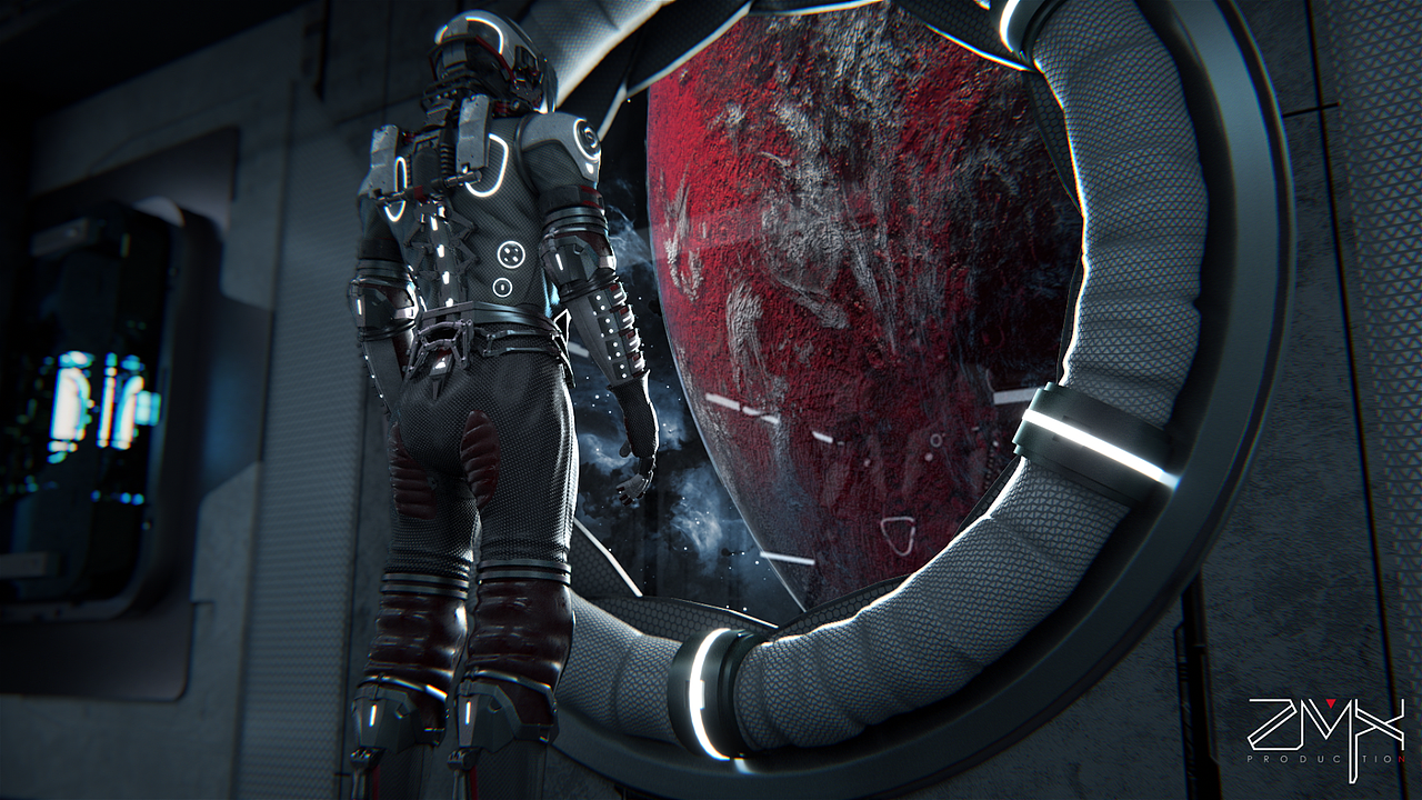 《THE SPACE》一 原创CG短片（图ZMTQxMTE4OTM2） - 动画/影视 - 站酷设计师killingbee原创素材 - 站酷ZCOOL