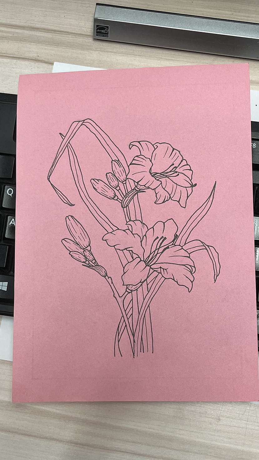 手绘萱草花（图ZMzQ4NTg1ODky） - 艺术插画 - 站酷设计师银河刁民原创素材 - 站酷ZCOOL