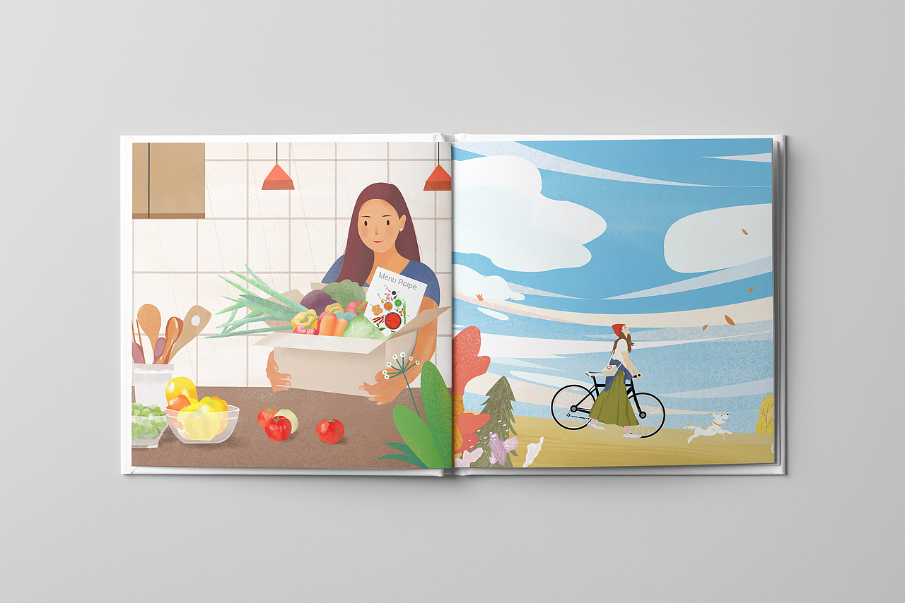 第一阶段插画打卡100张总结（图ZMjA1OTIxMDA4） - 商业插画 - 站酷设计师桔子大人了原创素材 - 站酷ZCOOL