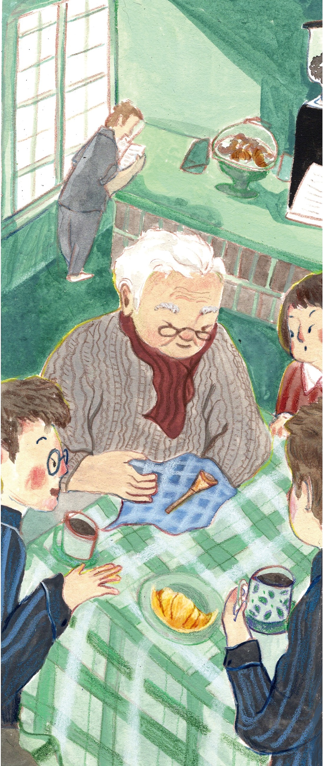 十月少年文学杂志配图合集