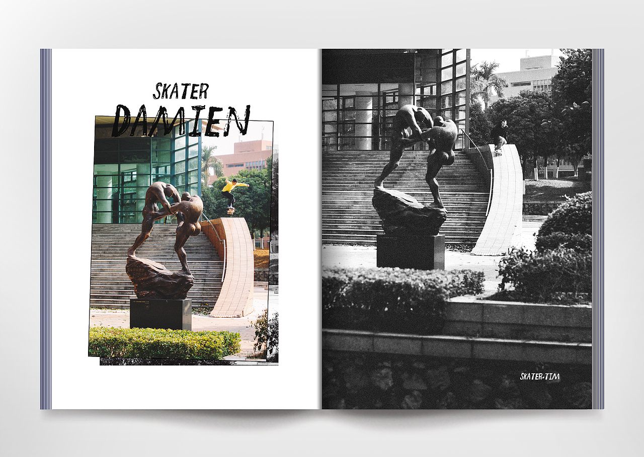 滑板摄影画册《city skatelife》下
