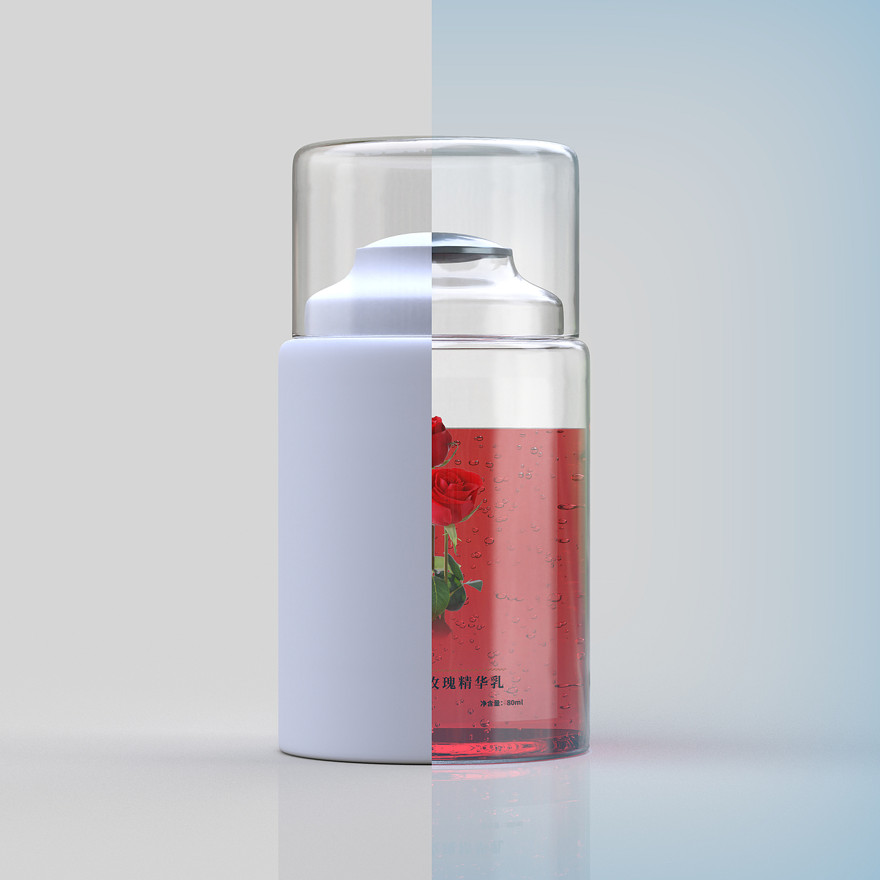 3D香水化妆瓶渲染练习作品分享