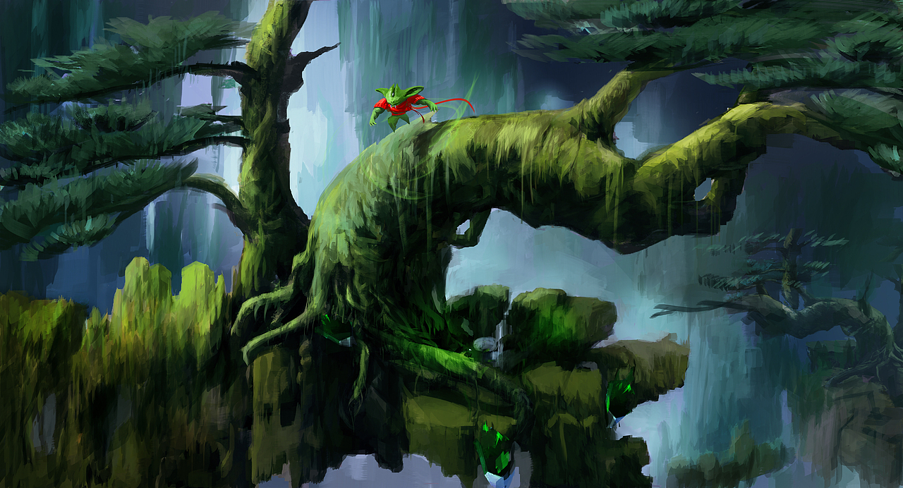 每日一涂（图ZMTIzMTMwMjA0） - 游戏原画 - 站酷设计师叁佰巜原创素材 - 站酷ZCOOL