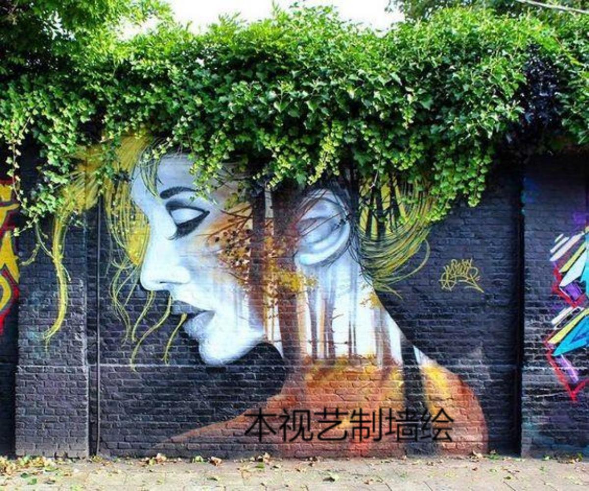 成都墙绘公司 外墙墙绘因地制宜创意图案设计