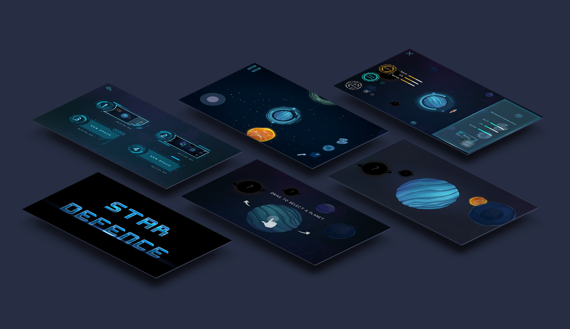 科技感 ui界面设计