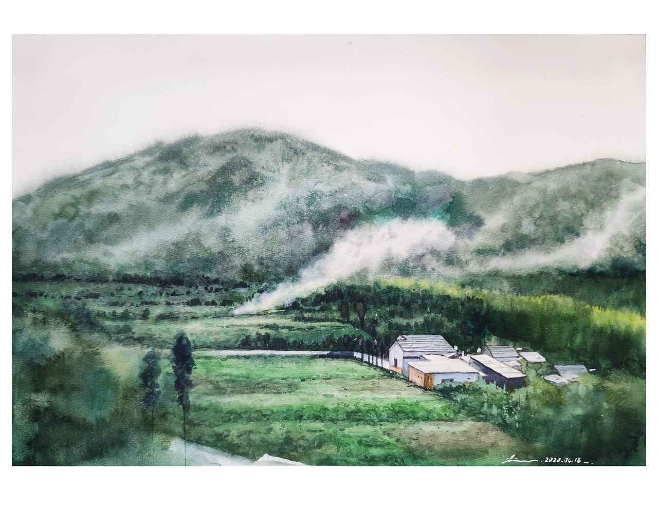 水彩作品-两个多月时间的记录（图ZMjA4MzI0MzU2） - 绘画 - 站酷设计师画画的陈一丘原创素材 - 站酷ZCOOL